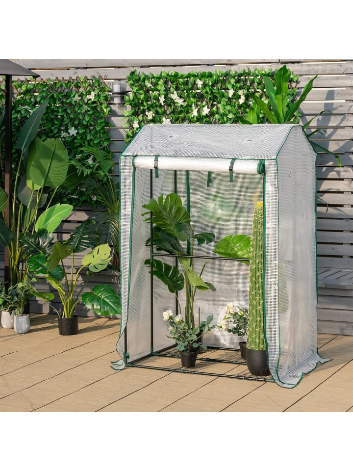COSTWAY Gewächshaus 100x81x150cm in Transparent günstig kaufen onesize