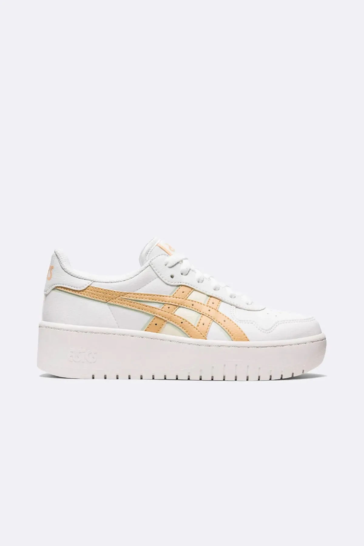 Asics  Damen / Mädchen WHITE/DUNE Sneaker