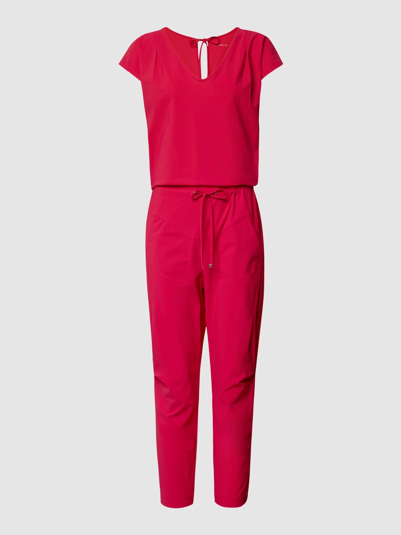 Jumpsuit mit seitlichen Eingrifftaschen Modell GIRA JUMPY in pink