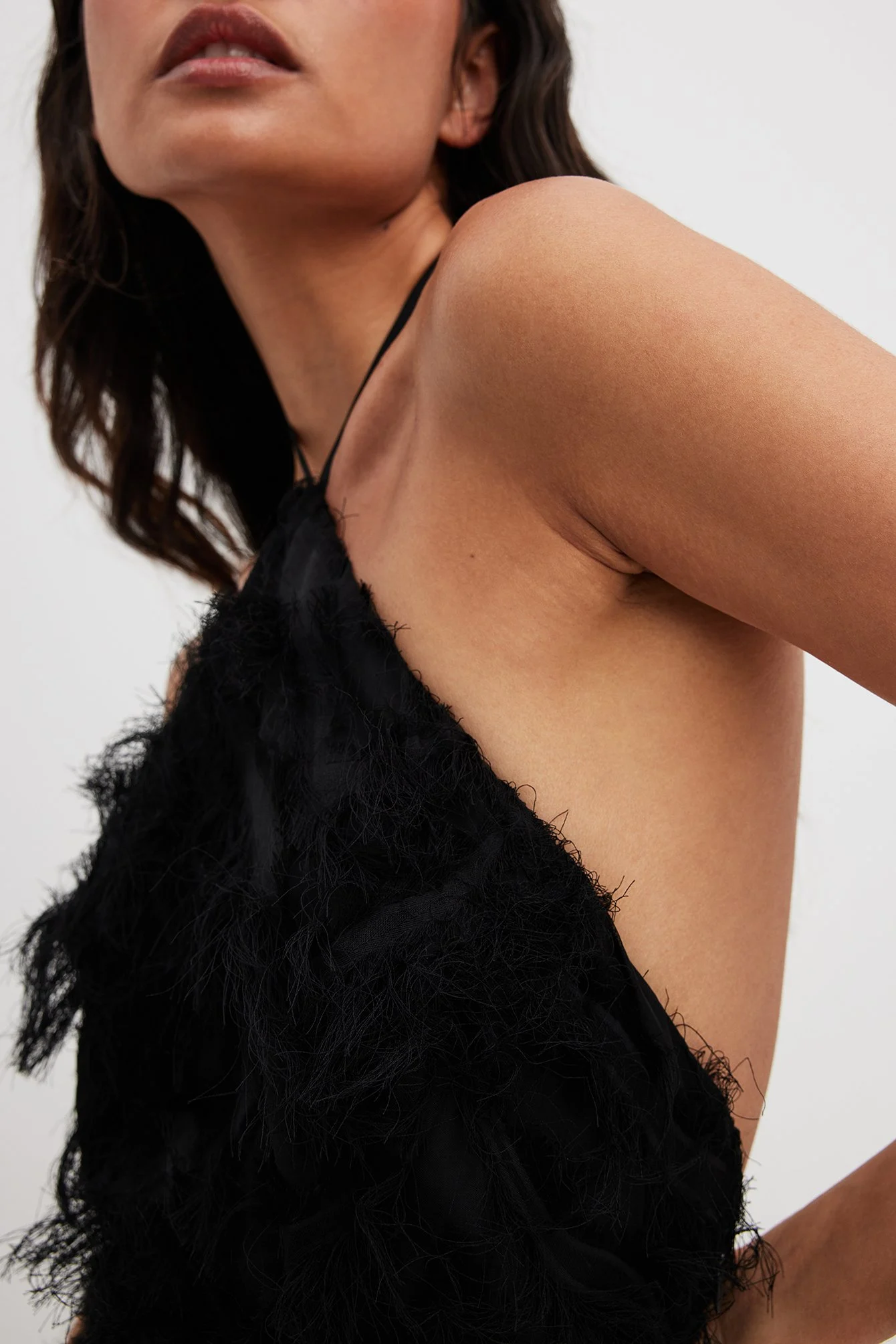 Neckholder-Minikleid