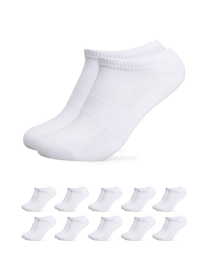 Occulto 10er Pack Sneaker Socken Sunny in Weiß günstig kaufen