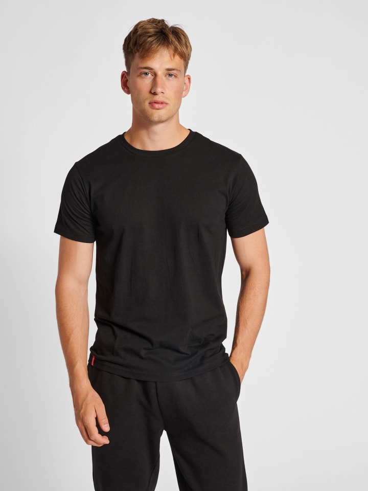 Hummel Hummel T-Shirt Hmlred Herren in BLACK günstig kaufen