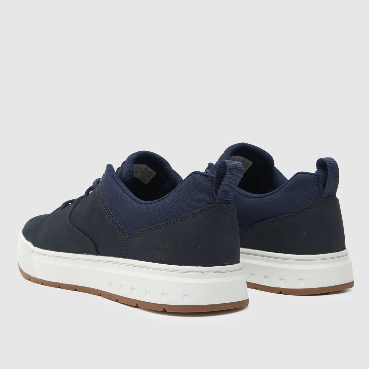 Timberland – Marinblå sneakers i lönnskog