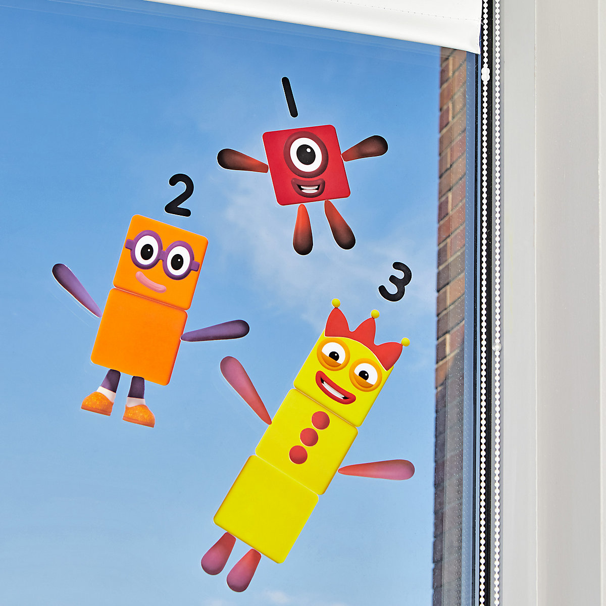 Numberblocks Wiederverwendbare Klammern