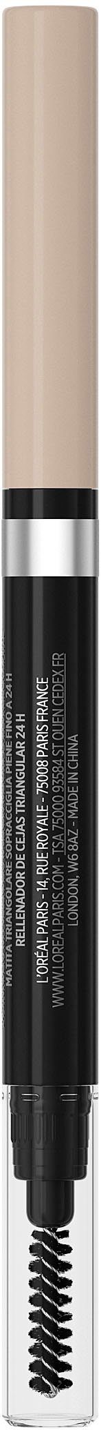 L'ORÉAL PARIS Augenbrauen-Stift L'Oréal Paris Infaillible Brows 24h Pencil, Browliner für ausdrucksstarke Augenbrauen