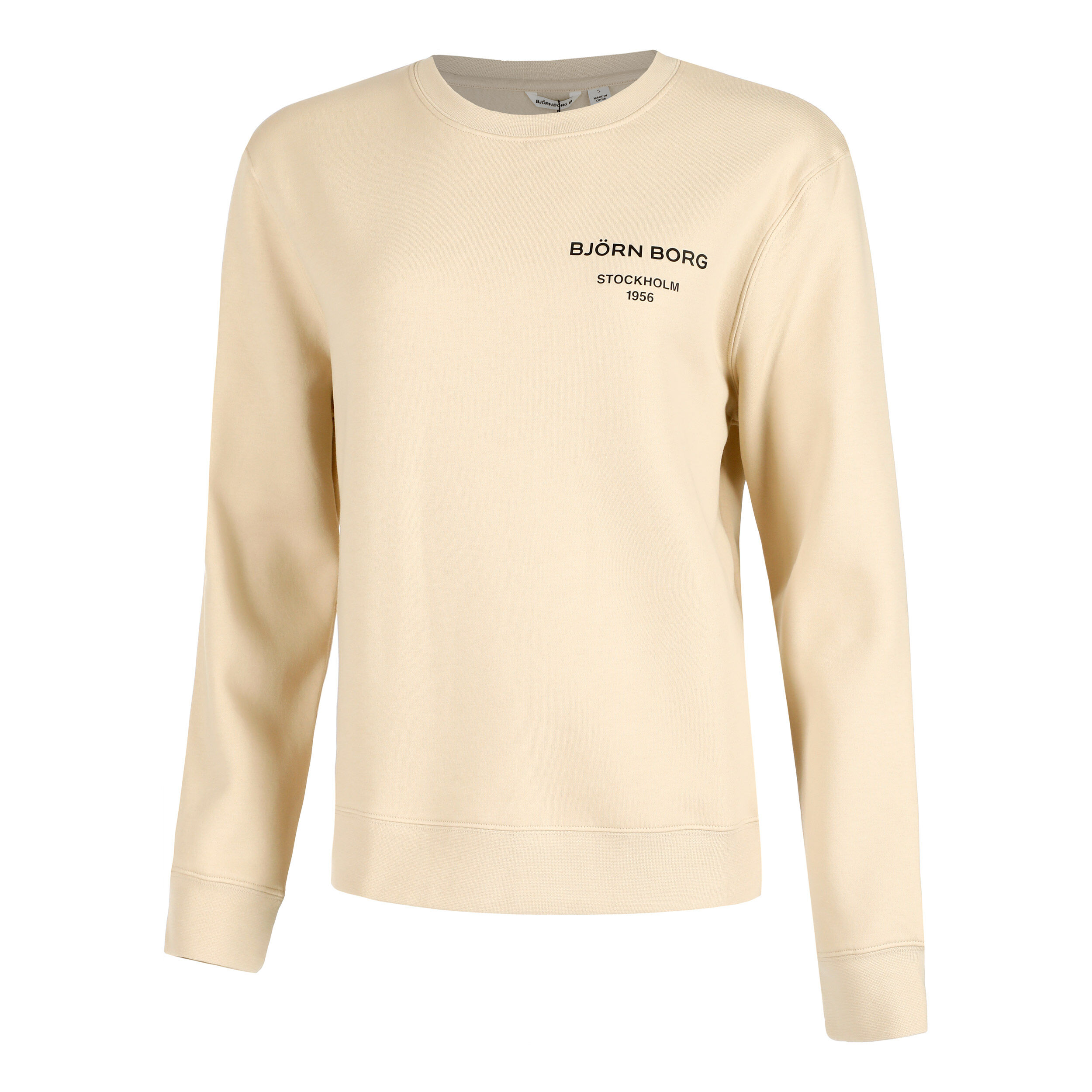 Essential Sweatshirt Damen - Beige