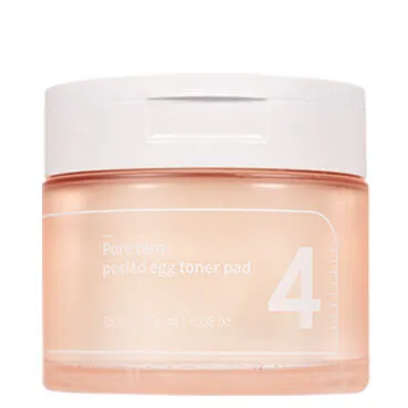 Numbuzin No. 4 Pore Zero Peedel Egg Toner Pad
