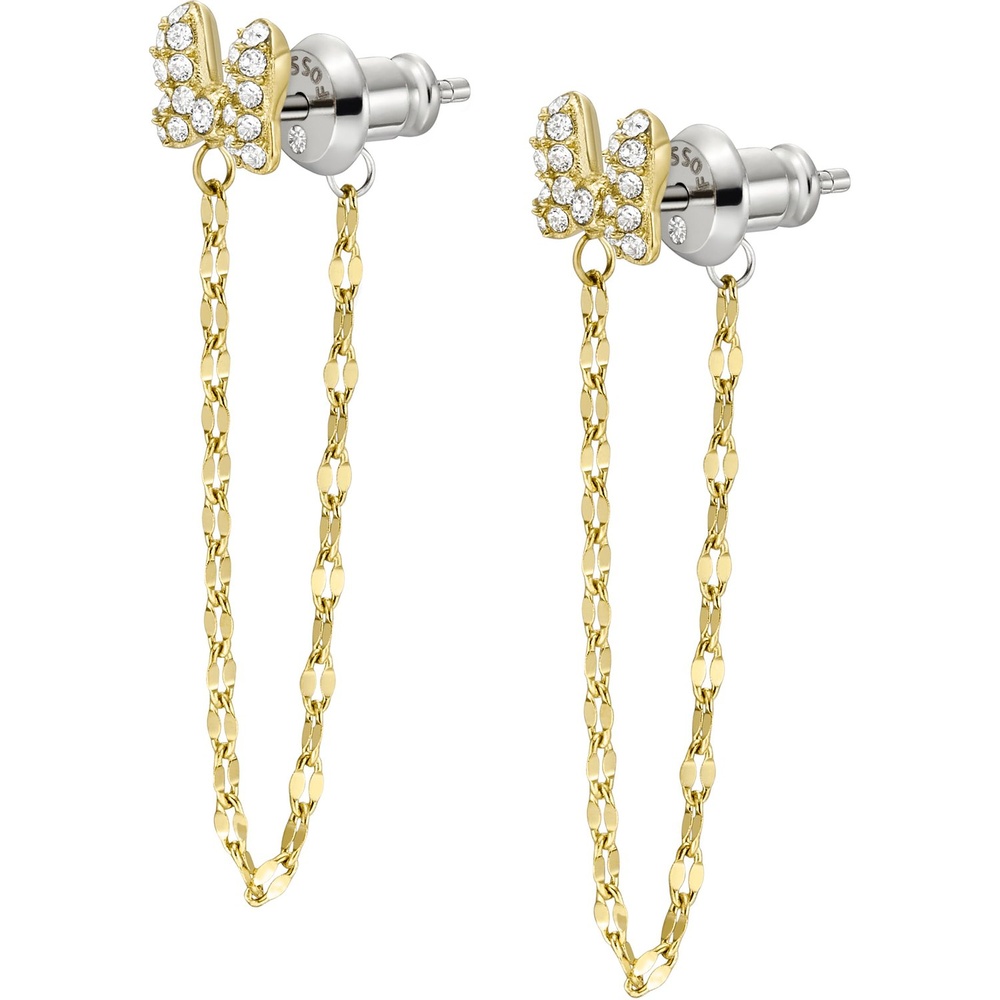 Fossil Boucles d'oreilles Acier inoxydable Boucles d'oreilles