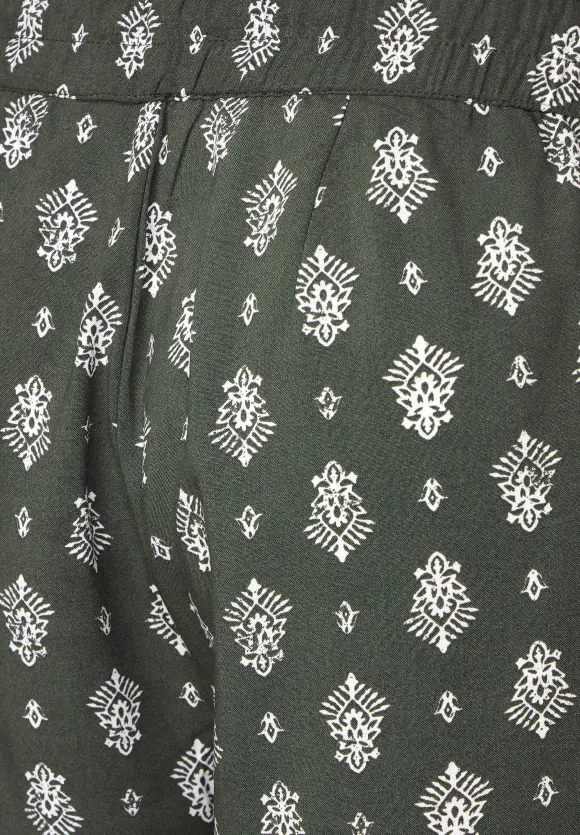 CECIL Casual Fit Hose mit Print