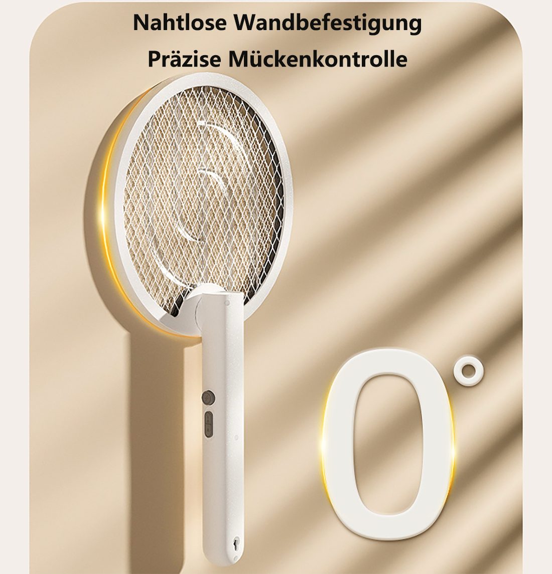 YOOdy~ Fliegenklatsche Fliegenwedler,Insekten Mörder Elektrisch Insektenvernichter