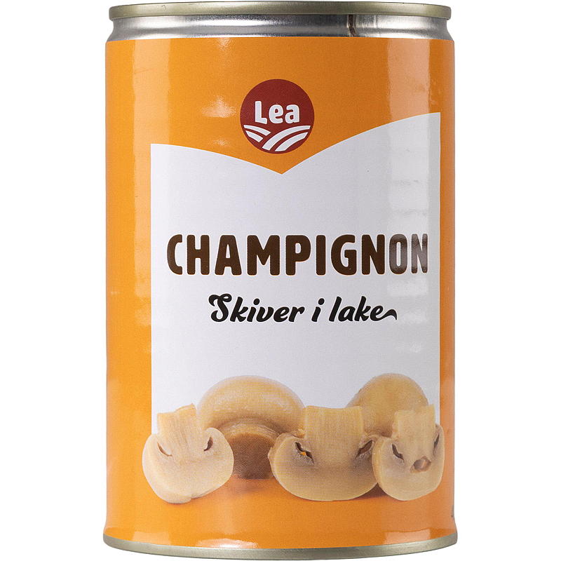 Lea Champignon skiver 400 g LEA