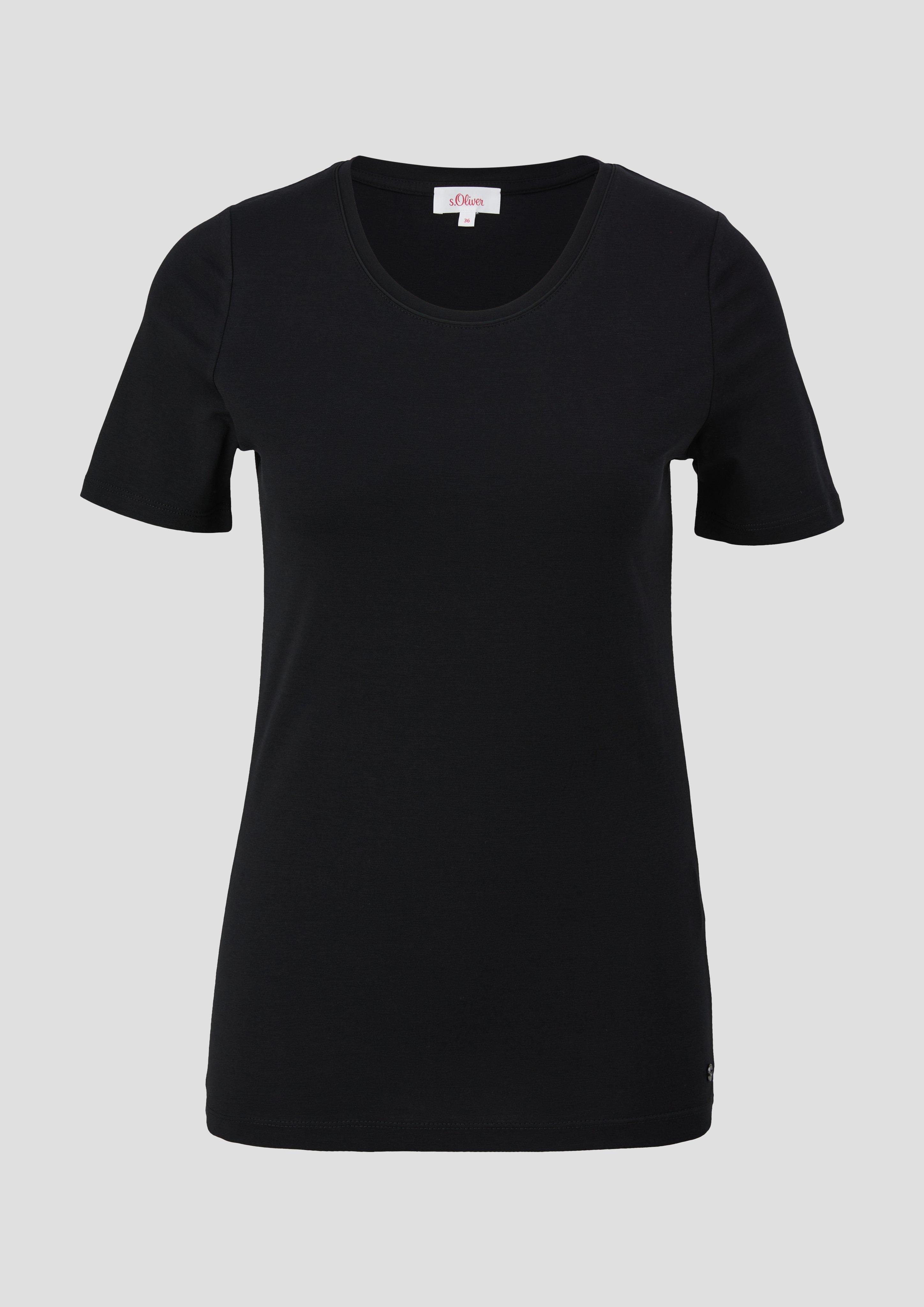 Jerseyshirt mit Rundhalsausschnitt  04.899.32.7187-9999