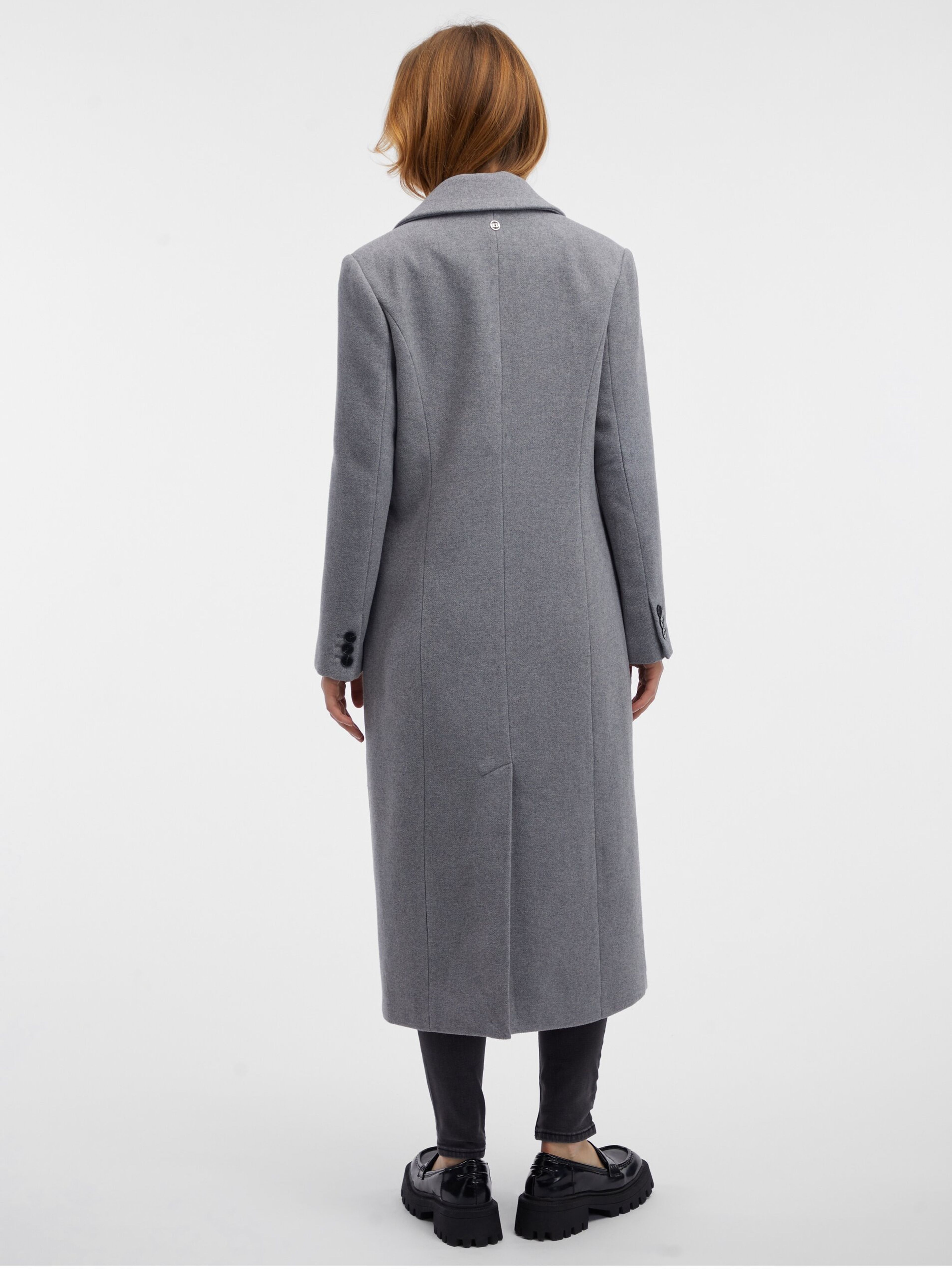 Grauer Damenmantel ORSAY