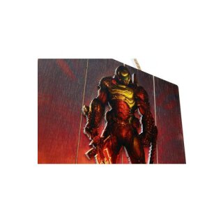 Doom WoodArts 3D Holzdruck Eternal 30 x 40 cm