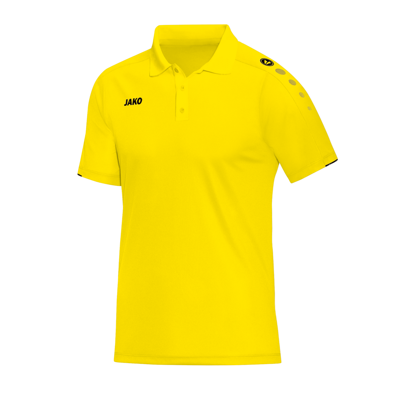 Jako Classico Poloshirt Kids Gelb F03