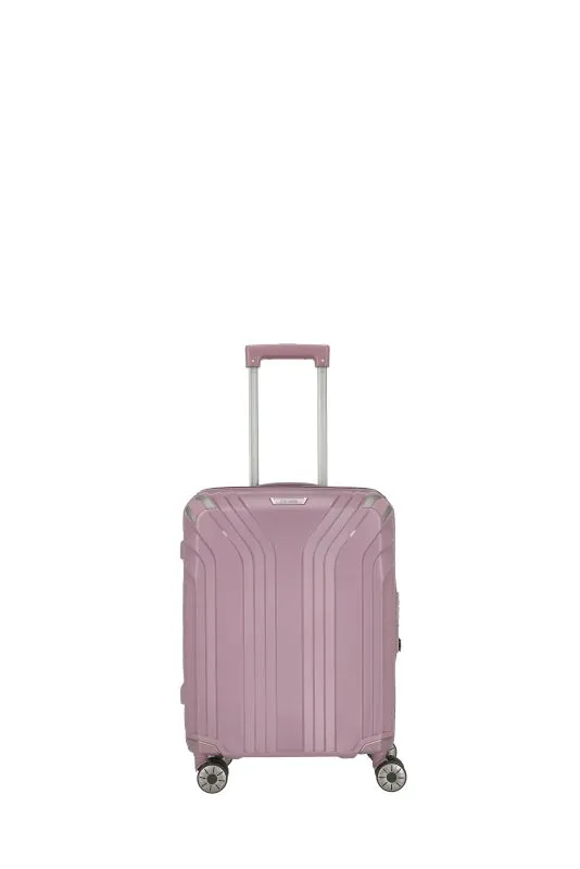 Travelite ELVAA Trolley S mit 4 Rollen - Rosé