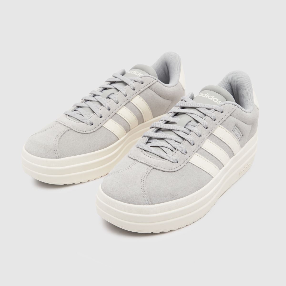 adidas vl court bold – ljusgrå träningsskor