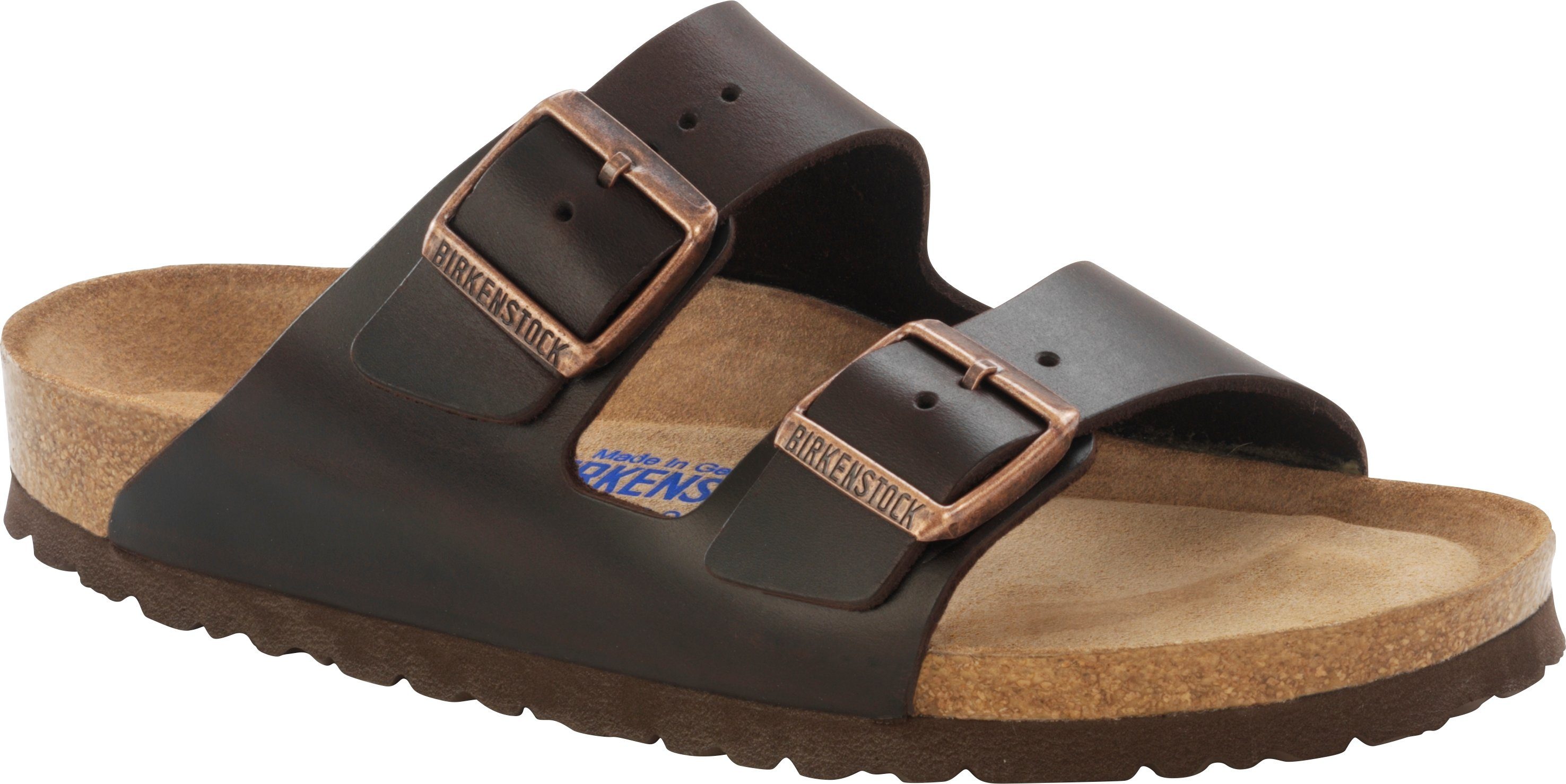 Birkenstock Birkenstock Arizona FL WB amalfi testa di moro 552341 Pantolette