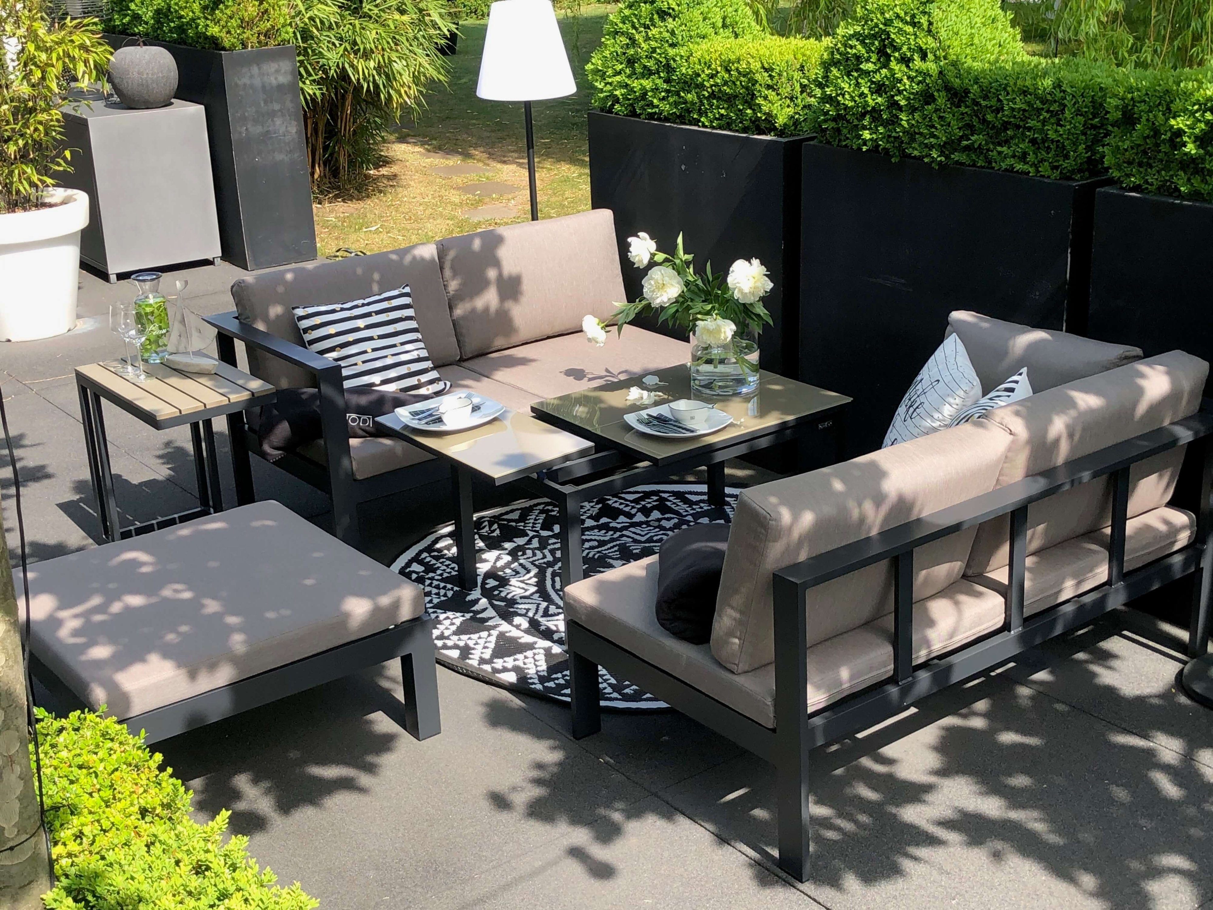 Matodi Gartenlounge-Set TAUPE