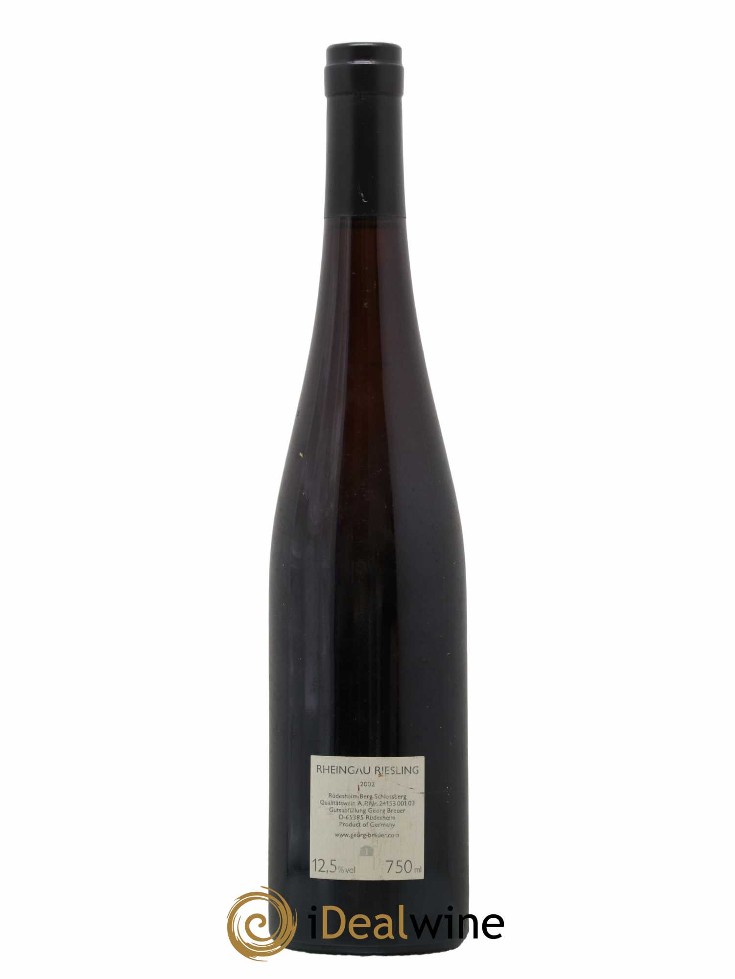 Riesling Rüdesheim Berg Schlossberg Georg Breuer  2002 - Lot de 1 Bouteille