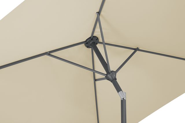 Schneider Schirme Schneider Sonnenschirm Bilbao, ca. 210x130 cm, natur