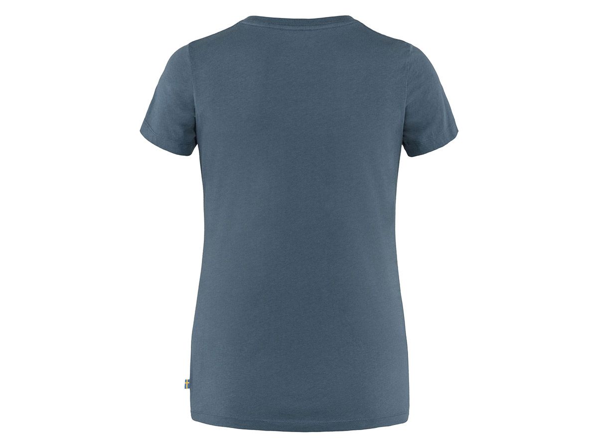 Fjällräven Arctic Fox Print Indigo Blue Damen T-Shirt