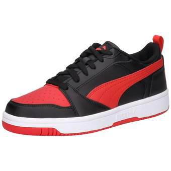 PUMA Rebound V6 Lo Jr Sneaker in schwarz