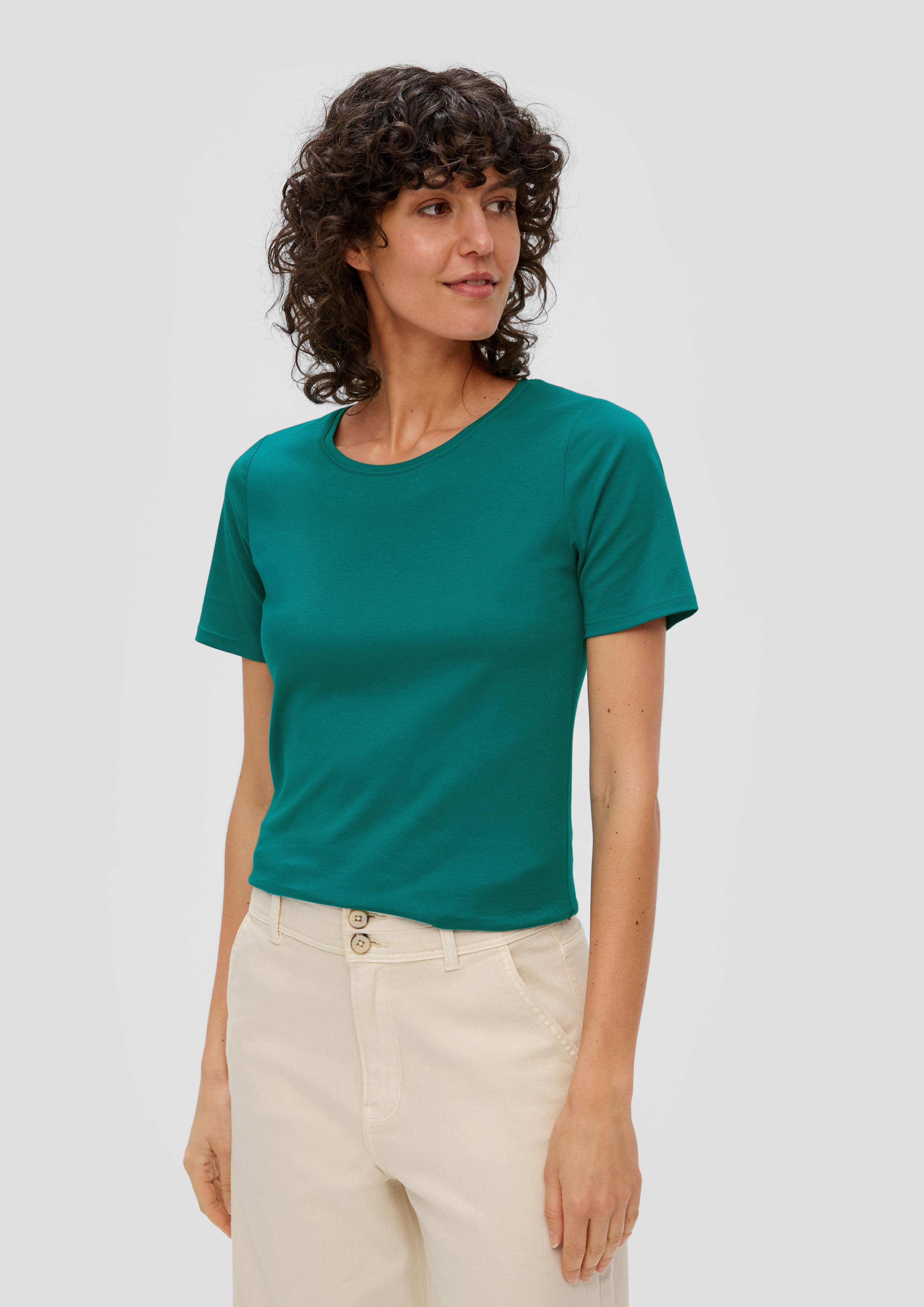 Basic Shirt im Slim Fit  2141904-6680