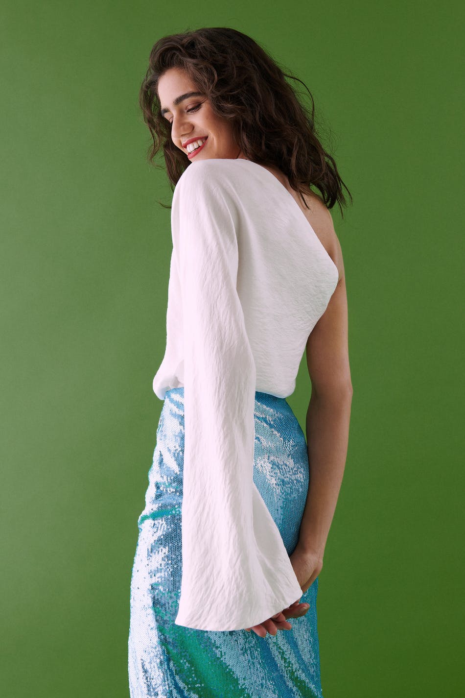 Susanna one shoulder top