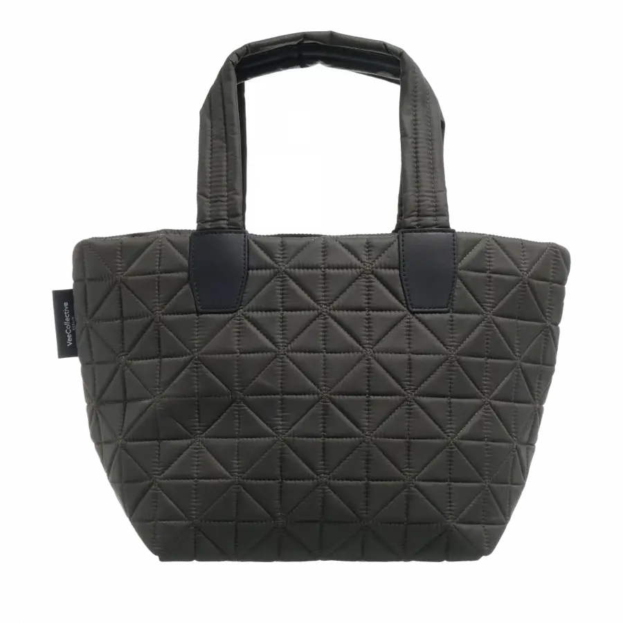 VeeCollective - Veecollective Handle Bags Nylon Dark Green - grün