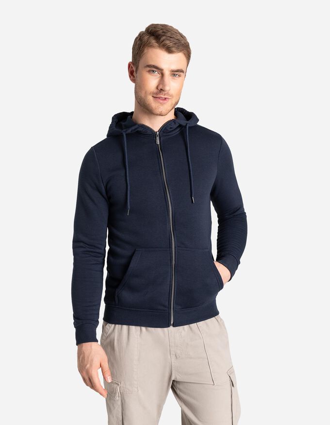 Sweatjacke - Kapuze