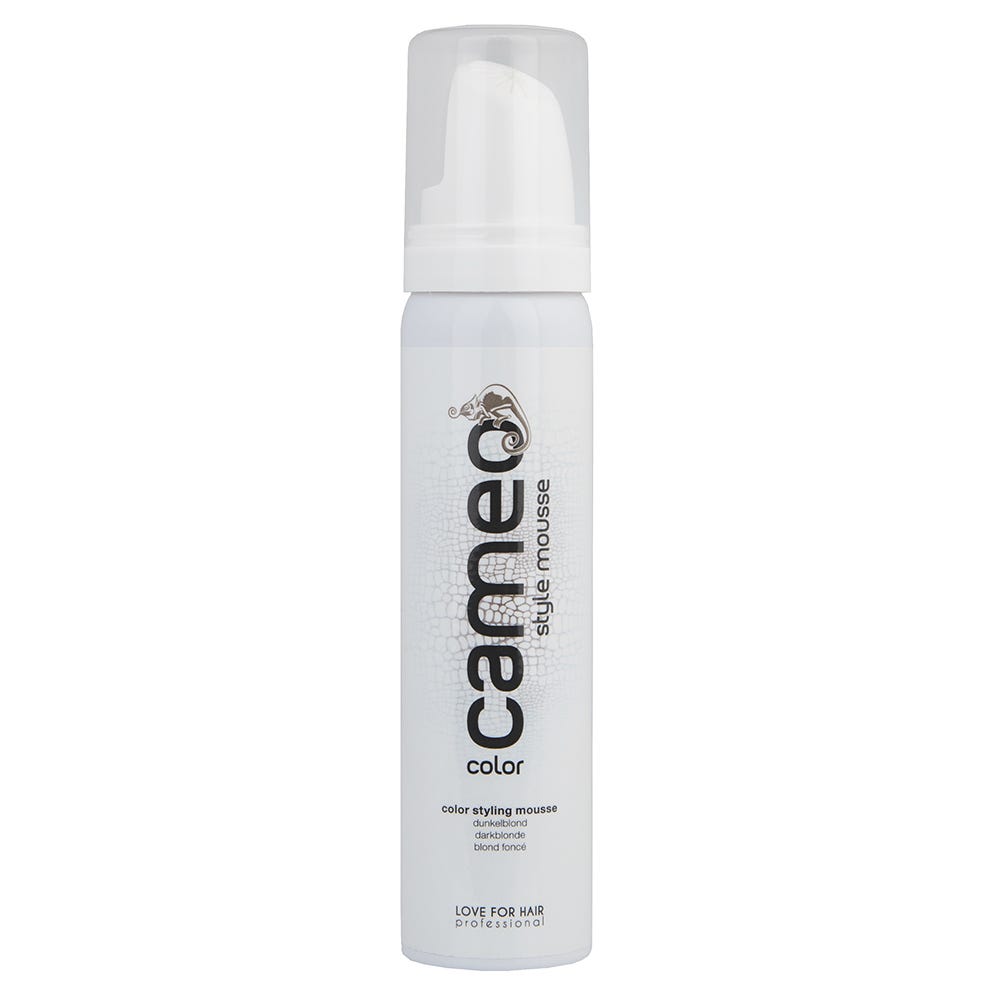 LOVE FOR HAIR Professional cameo color style mousse dunkelblond 75 ml
