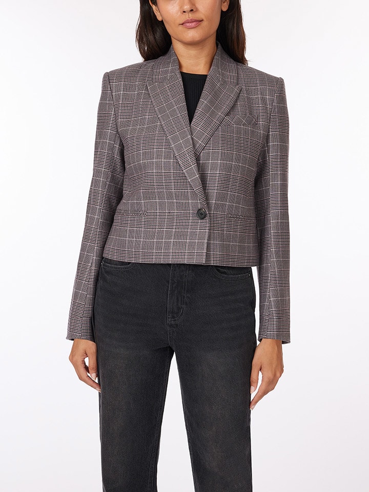 Scotch & Soda Blazer in Grau/ Schwarz günstig kaufen