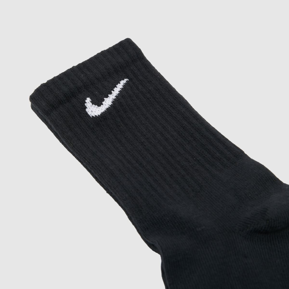 Nike fekete-fehér könnyű zokni, 3 db-os csomag