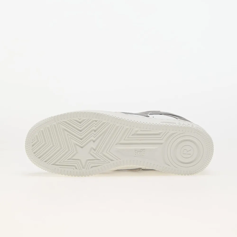 A Bathing Ape Bape Sta 4 M1 Silver 001FWJ801053ISVR / grau