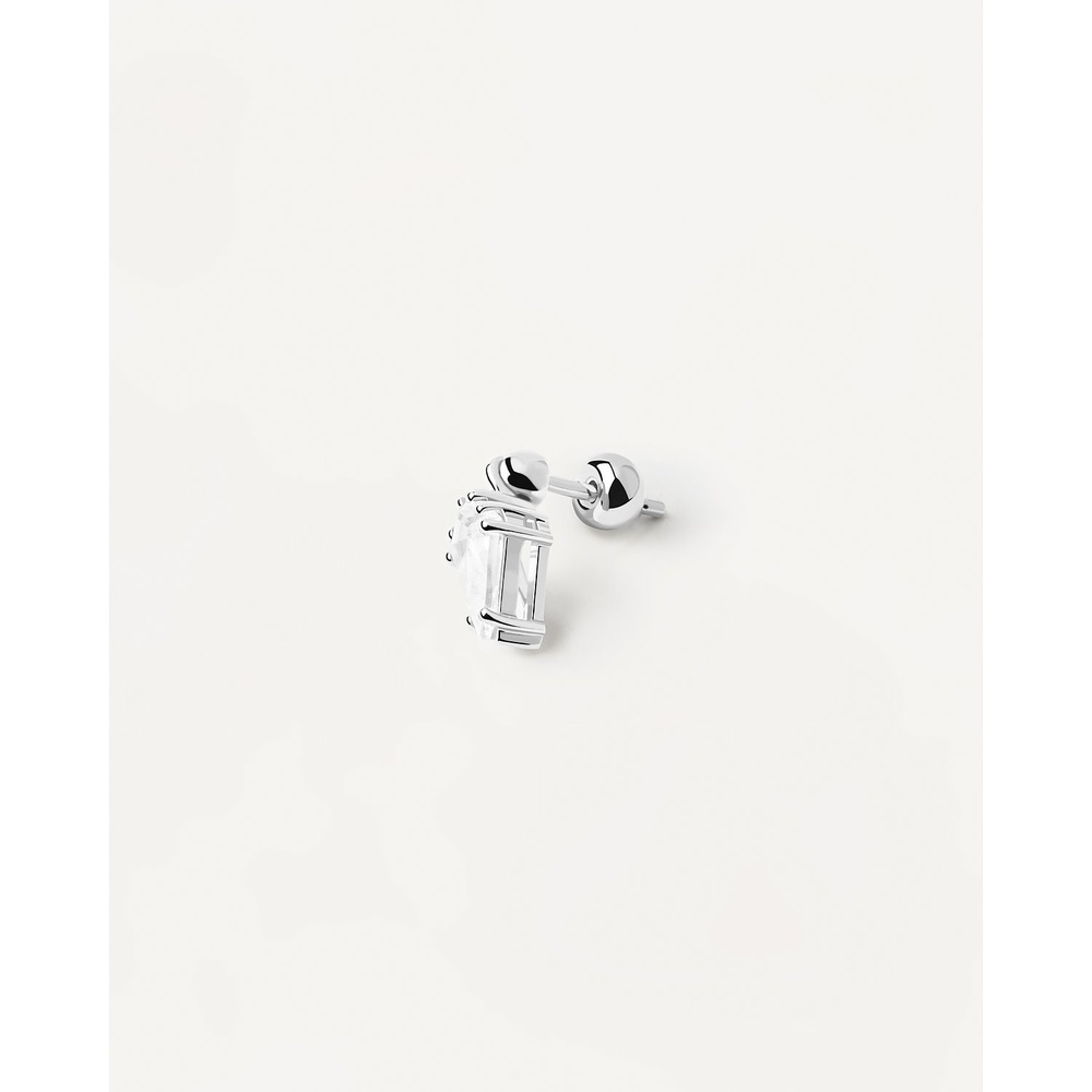 P D Paola Boucle d'oreille unique 925 Argent Boucles d'oreilles