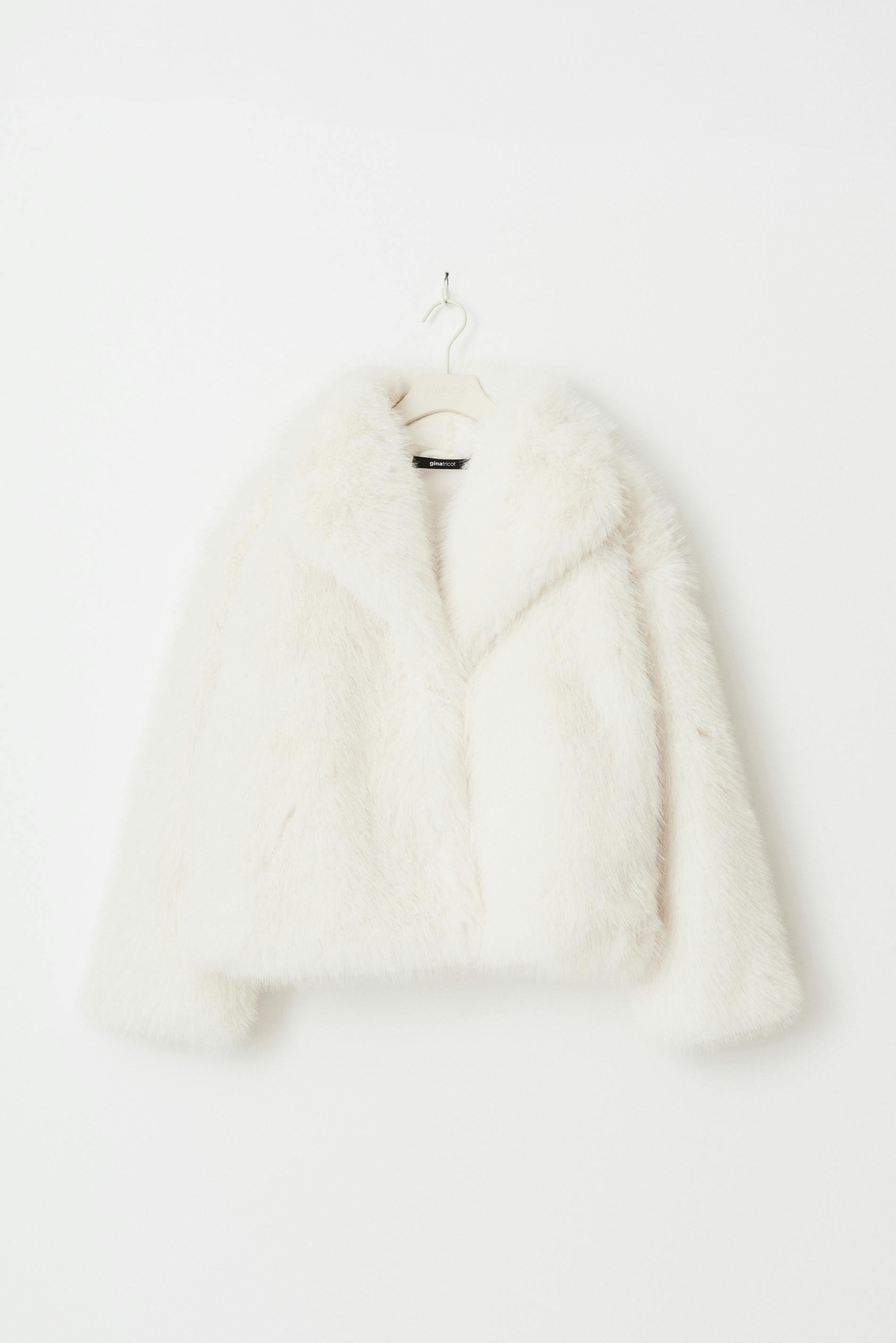 Faux fur jacket