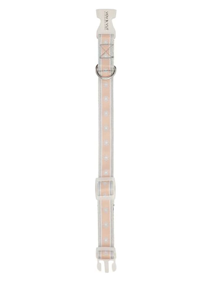 VOV & VUF Hundehalsband in Rosa/ Hellblau günstig kaufen