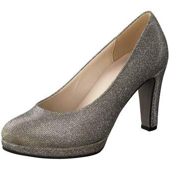 Gabor Plateau Pumps in gold