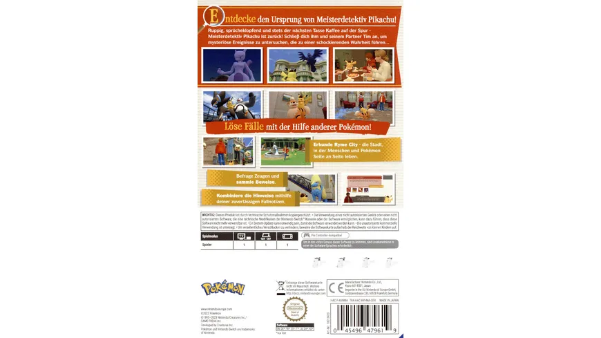 Meisterdetektiv Pikachu kehrt zurück