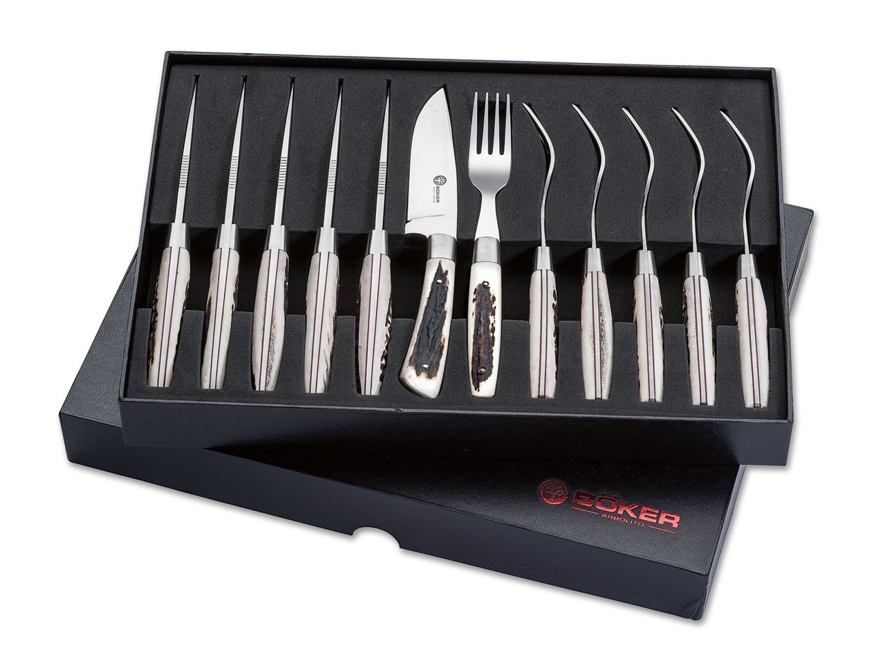 Hirschhorn Steakbesteck Set