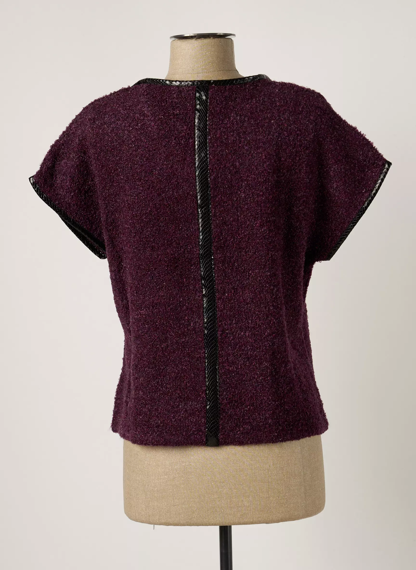 Skovhuus Gilets Manches Courtes Femme couleur violet