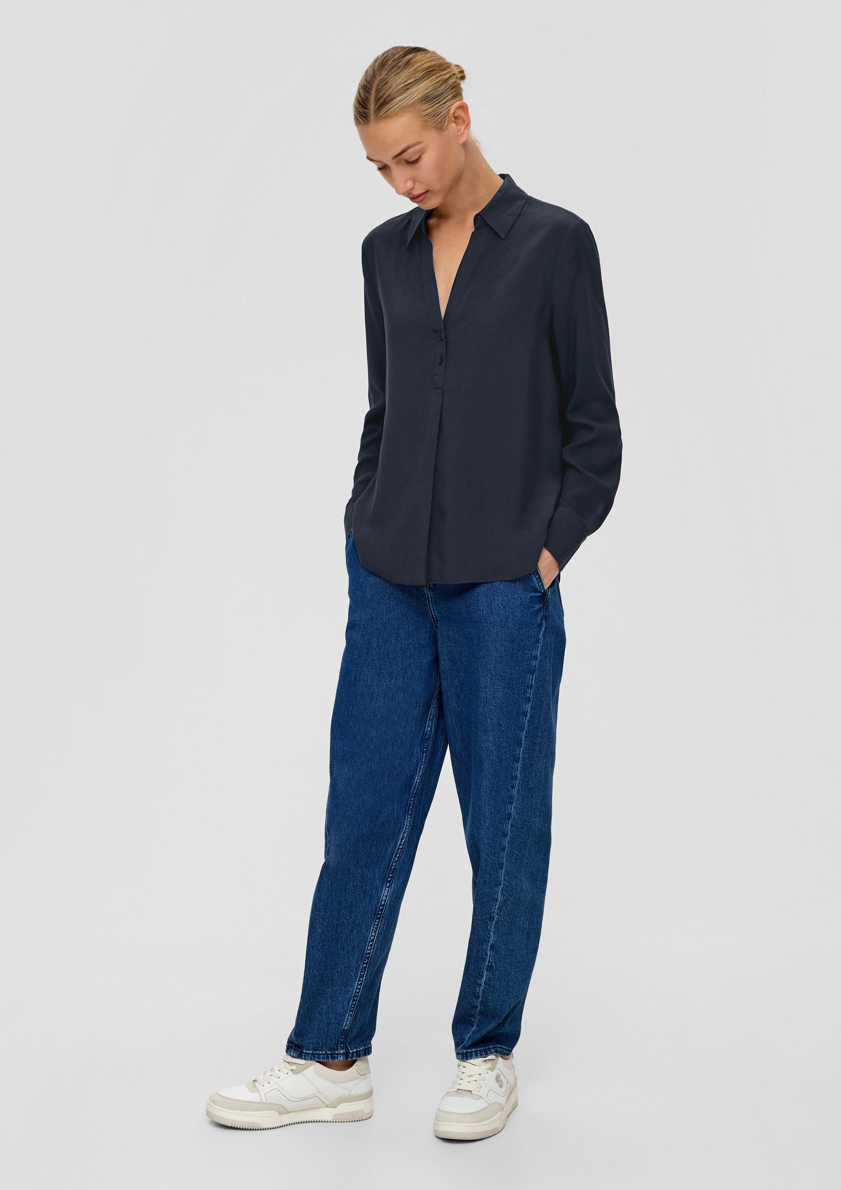 Fließende Viskosebluse  2133817-5959