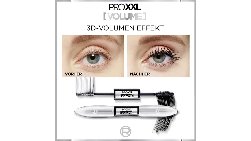 L'ORÉAL PARIS Mascara Pro XXL Volume 12 ml Black