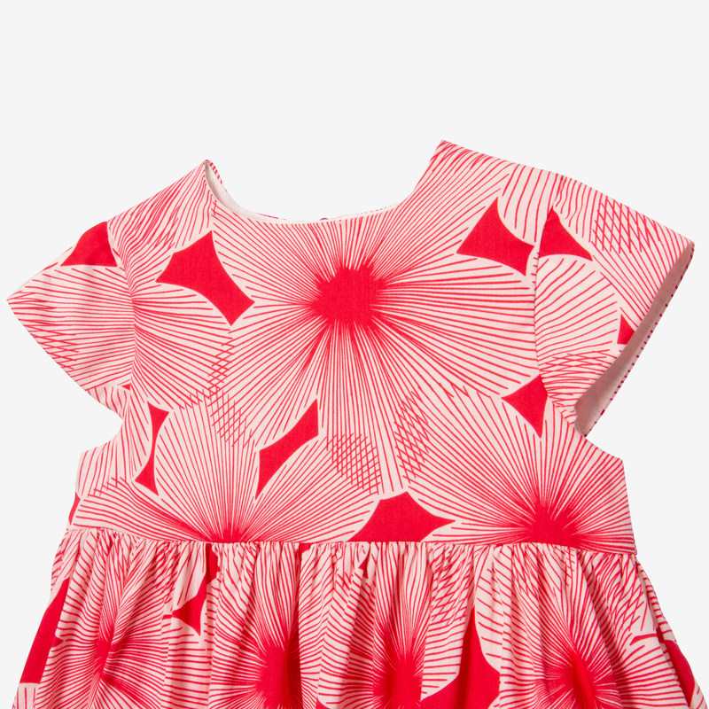 Robe bébé fille pivoine rose Catimini