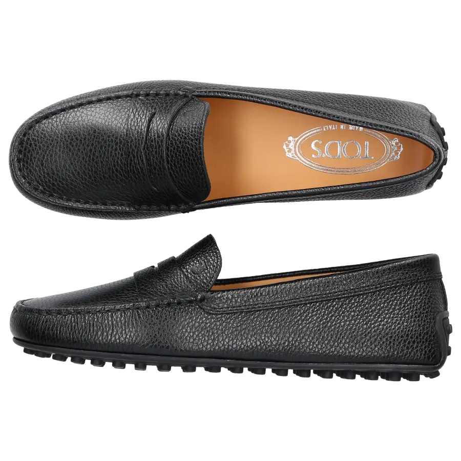 Tod's - Mokassins CITY GOMMINO Kalbsleder - schwarz