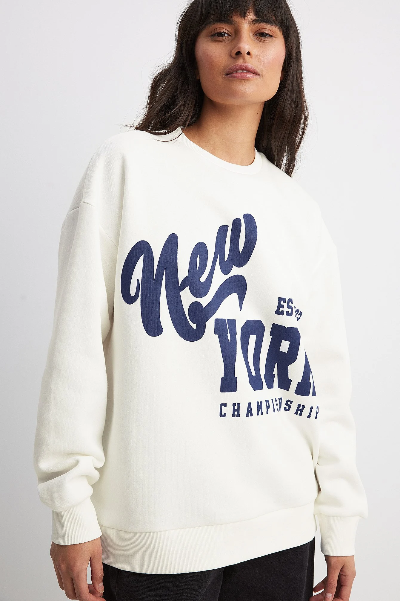 Pullover mit Stadt-Aufdruck