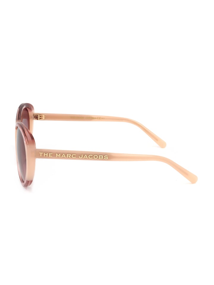 Marc Jacobs Damen-Sonnenbrille in Beige/ Pink günstig kaufen 56