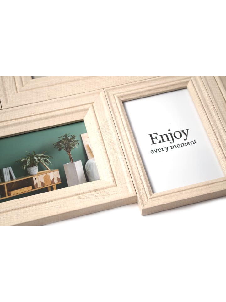 kobolo Bilderrahmen Collage BEIGE9 in Beige günstig kaufen onesize