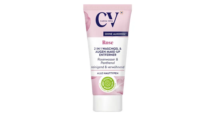 CV Rose 2in1 Waschgel & Augen Make-up Entferner 20 ml